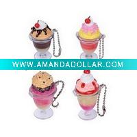 Keychain Sundae Lip Gloss