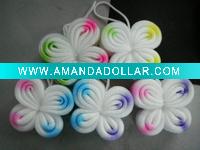 Wholesale colorful facial cleaning puff
