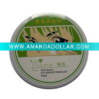 eye make up remover pads