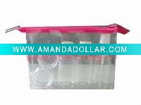 Wholesale transparent pvc cosmetic bag