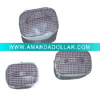 Wholesale cosmetic set , cosmetic bag ; make up set