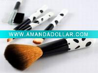 Wholesale Fine 5pcs mini cosmetic brush set