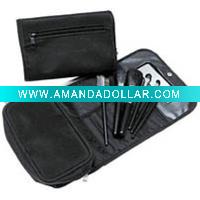 Travel cosmetic brush set
