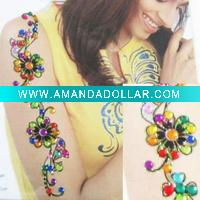 Wholesale Glitter Body Tattoo Sticker for Makeup Product (Item No.DYT112-2)