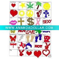 Wholesale Nontoxic Tattoo Sticker for Body Art (Item No.DYT125)