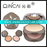 Wholesale QinCai cosmeitcs make up powder compact powder 346