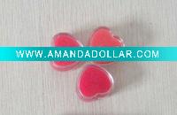 hearted shape glittery lip gloss
