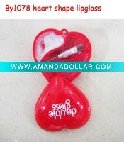 heart shaped lipgloss
