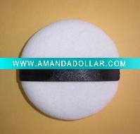 Wholesale White Cotton Powder puff ZM-PF001
