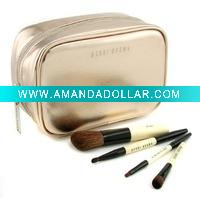 Golden bag cosmetic