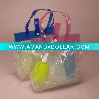 Transparent PVC cosmetic bag
