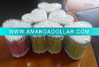 Wholesale heart shape cotton swab(CSB002)
