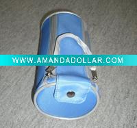 Wholesale sapphire promotional gift microfiber etui with press botton