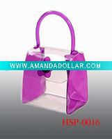 Wholesale Fashion PVC colors bag for gift with handle