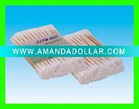 wood cotton bud