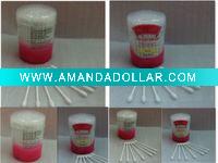100 pca plastic cotton swabs