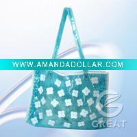 Wholesale Customized Printing PVC With Long Handle Bag(glt-p0026)