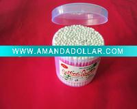 Siamese big round box cotton bud