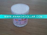 Siamese round box cotton bud