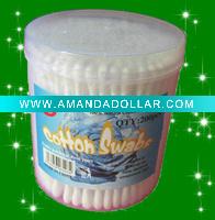Siamese big round box cotton bud