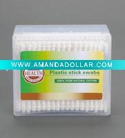 plastic stick cotton buds