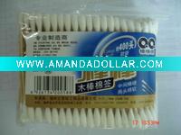 Wholesale pvc soft bag wooden cotton buds