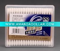 Wholesale 140pcs wooden stick cotton buds