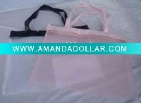 Nylon mesh cosmetic bag