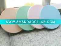 Wholesale beauty Cosmetic facial NR latex sponge PUFF for loose powder makeup