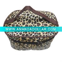 Wholesale 2011 zebra printed cosmetic bag