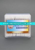 Wholesale cotton buds, birch cotton swabs