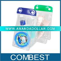 Wholesale Nice shiny PVC cosmetic promotion bag