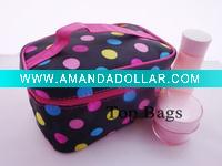 Wholesale promotional satin cosmetic bag