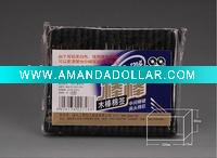 Wholesale black wooden buds (120 pcs)