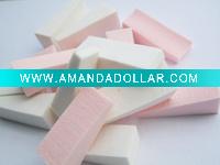 Wholesale beauty Cosmetic facial NR latex wedge sponge for loose powder makeup