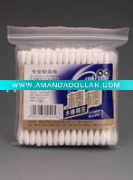 Wooden cotton swab