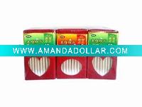 100pcs WOODEN cotton swabs