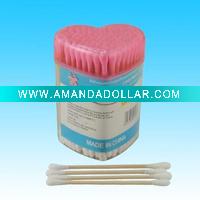 Wholesale 100 pcs Core box wooden cotton swabs