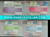 8-in one beauty box cotton swabs