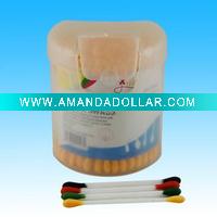Wholesale cotton buds with color cotton head
