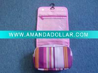 Folding cosmetic bag