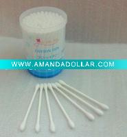 100 pcs plastic cotton swabs