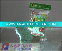 Wholesale wave bathing sponge