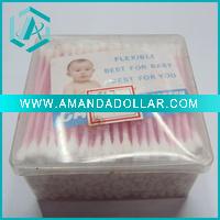 Wholesale 2011 lpractical pink plastic rod cotton bud