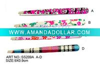 Plating design eyebrow tweezers