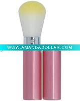 plastic professional retractable powder brushes