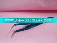 Wholesale Bended eyelash tweezer