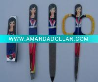 Wholesale beauty girl cosmetic eyebrow tweezer