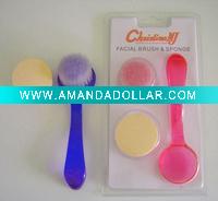 Facial brush & sponge