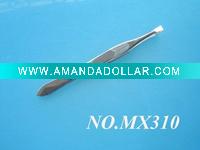 Wholesale metal eyebrow tweezers JH-MX310